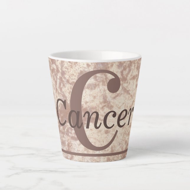 Latte Special design cancer star signe cadeau de tasse d (Devant)