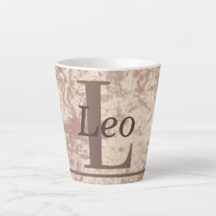 Latte Special élégant Leo star signe cadeau de tasse tas