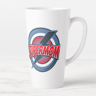 Latte Supermom retro logo style tasse à café