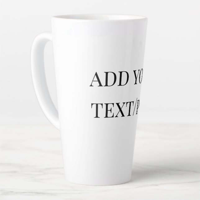 Latte Tasse (Angle gauche)