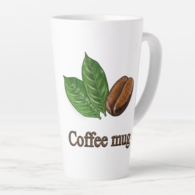 Latte Tasse à café (Angle droit)