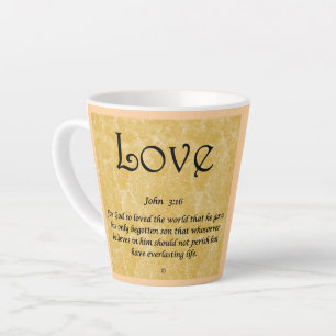 Latte tasse à café-Amour 3;16