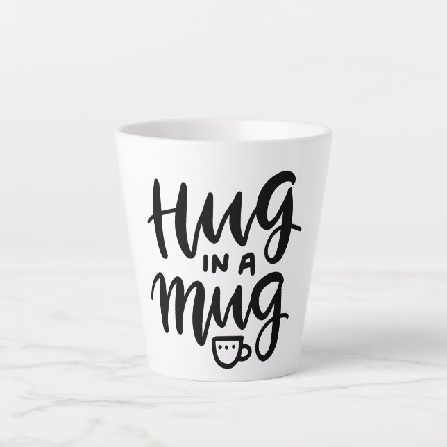 Latte Tasse à café confortable et réconfortante (Devant)