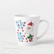 Tasse à café de Noël festive avec vibes de vacance