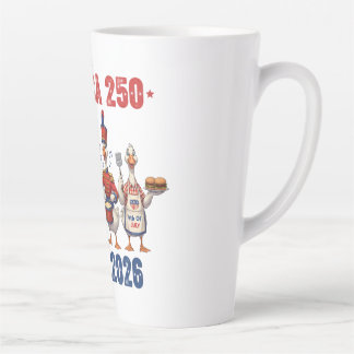 Latte Tasse à café patriotique drôle de 250 ans d'Amériq