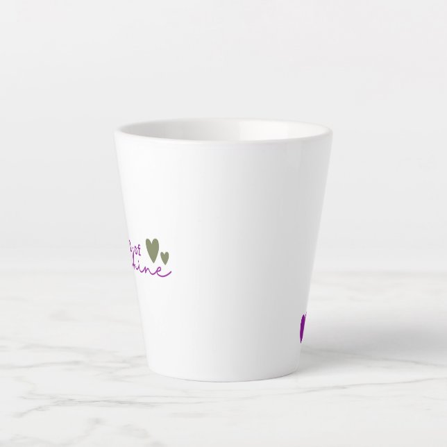 Latte Tasse Âme Pleine de Soleil (Devant)
