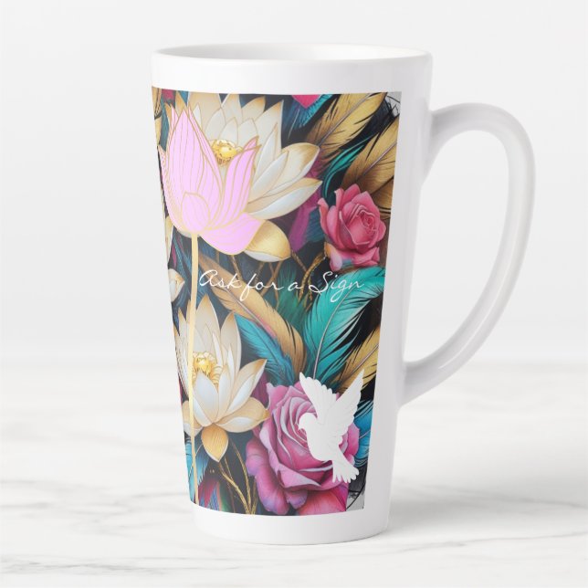 Latte Tasse Ask For A Sign-Latte (Droite)