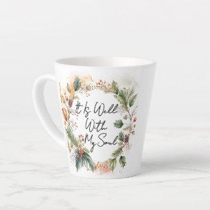 Latte Tasse Bien Avec Mon Âme