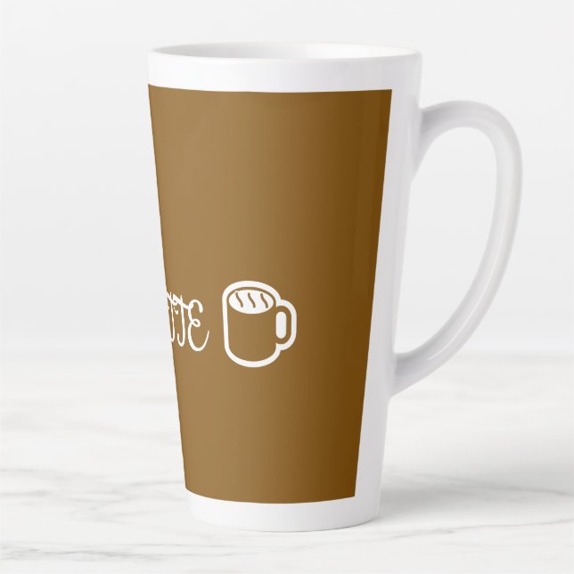 Latte Tasse cadeau (Droite)