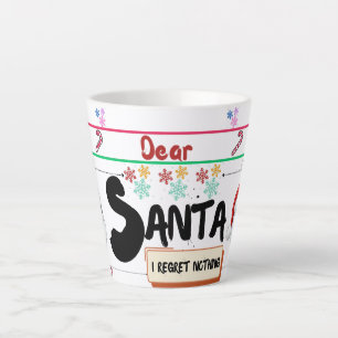 Latte Tasse Cher Père Noël : Sipez et partagez la magie