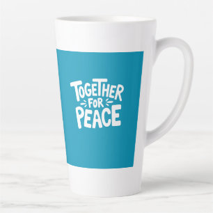Latte Tasse Colombes de la Paix Ensemble – Unité Inspira