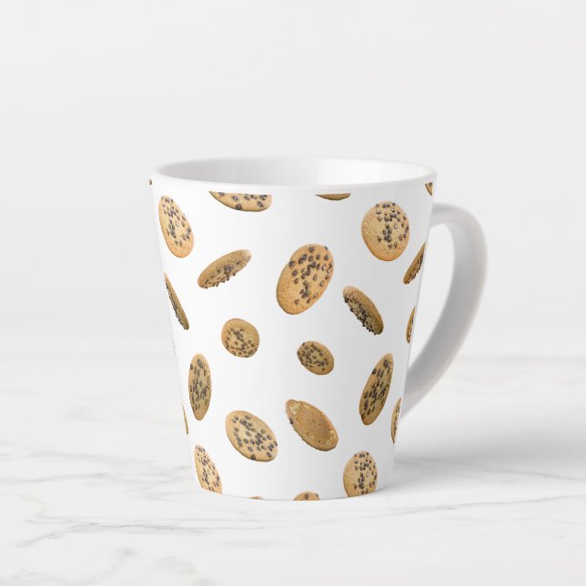 Latte Tasse Cozy Chocolate Chip Cookie (Angle droit)