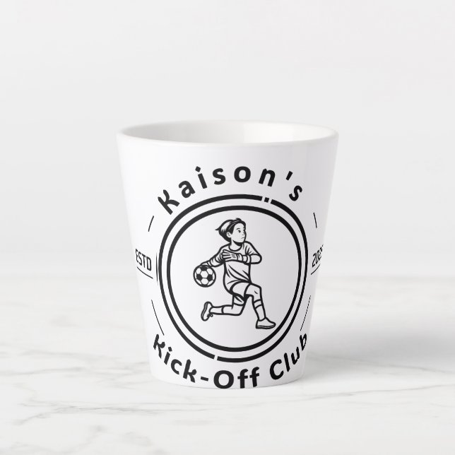 Latte Tasse de café au lait Kaison Kick-Off (Devant)
