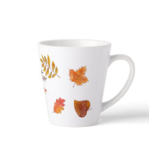 Tasse de café automnal cosy