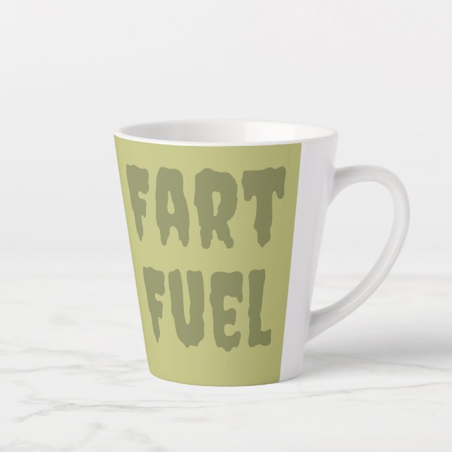 Latte Tasse de café cadeau drôle (Droite)