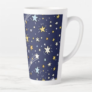 Latte Tasse de café Ciel Galaxie Étoiles Célestes Cosmiq