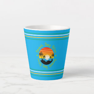 Latte Tasse de café personnalisée d'été pour s'amuser au