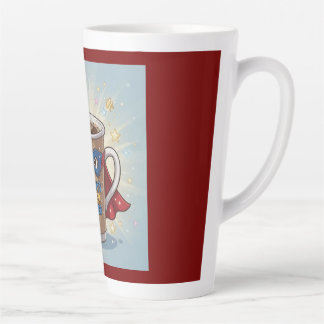 Latte Tasse de café Superpuissance de Maman