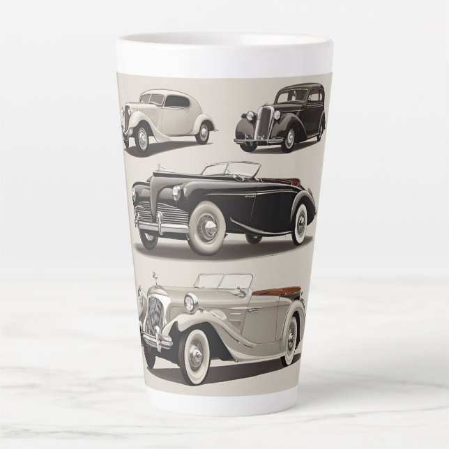 Latte Tasse de design de voiture automatique (Devant)