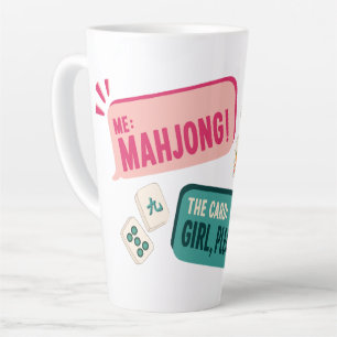 Latte Tasse de Mahjong – Moi : Mahjong ! La carte : S'il