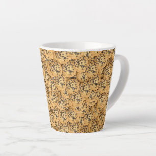 Latte Tasse de réconfort au cookie aux pépites de chocol