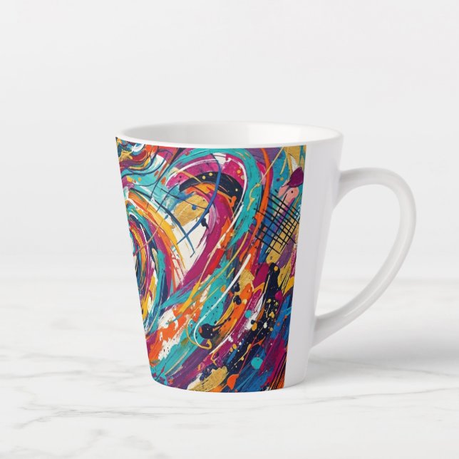 Latte Tasse de style pour chaque gorgée (Droite)