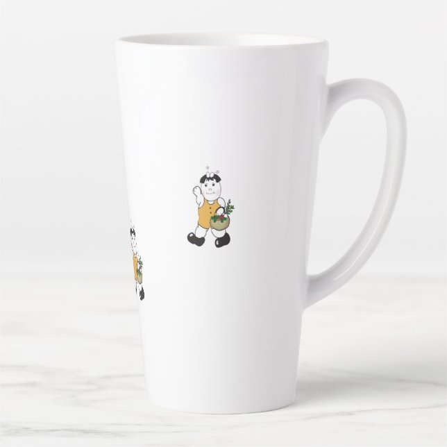 Latte tasse de tasse (Droite)