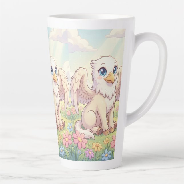 Latte Tasse du Griffon de Prairie Dorée (Droite)