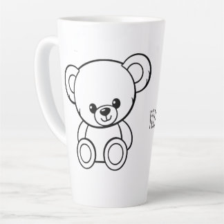 LATTE TASSE ÉDITABLE PERSONNAGE