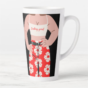 Latte tasse épaisse pour femmes