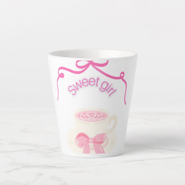 Latte Tasse et gobelet (Devant)