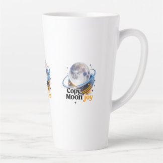 Latte Tasse graphique de la planète céleste Joie Lunaire
