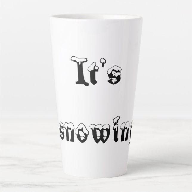 Latte Tasse il neige (Devant)