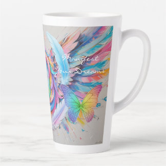 Latte Tasse Manifestez Vos Rêves-Latte