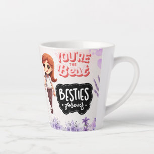 Latte Tasse Meilleures Amies pour Toujours avec des Enfa