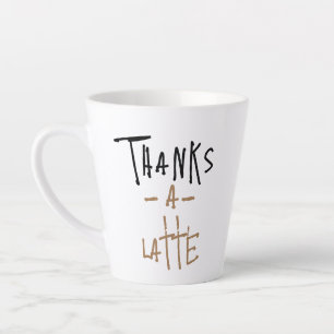 Latte Tasse Merci Beaucoup - Cadeau de Tasse de Café Drô