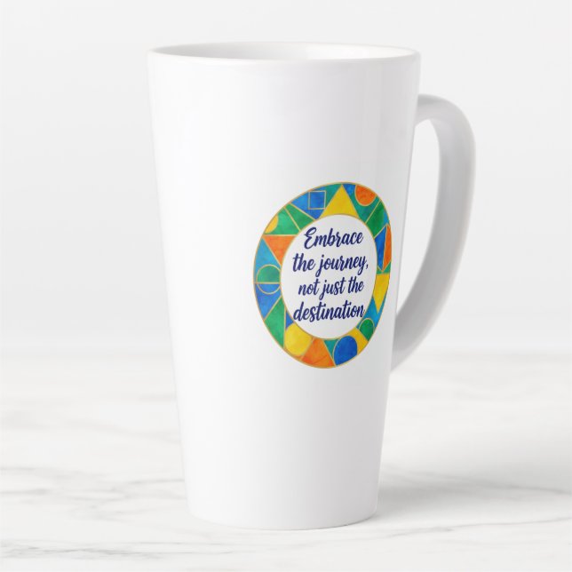 Latte Tasse Motivationnelle – Améliorer la conception du (Angle droit)
