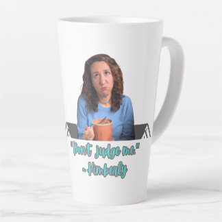 Latte Tasse 'Ne Me Juges Pas'