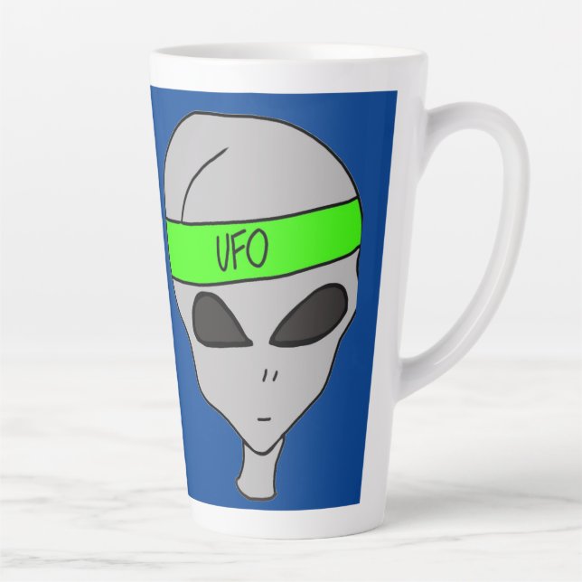 Latte Tasse OVNI (Droite)