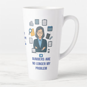 Latte Tasse pour Comptable à la Retraite – Cadeau de Ret