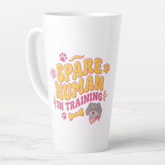 Latte Tasse pour humain de chien de rechange, personnali