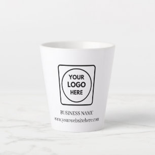 Latte Tasse promo personnalisée au logo de l'entreprise