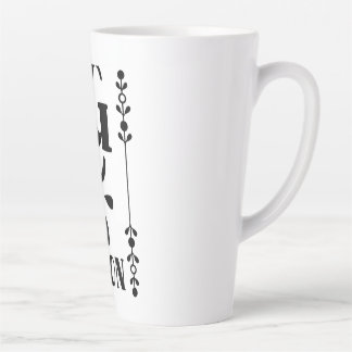 Latte Tasse quotidienne Motivation Brew