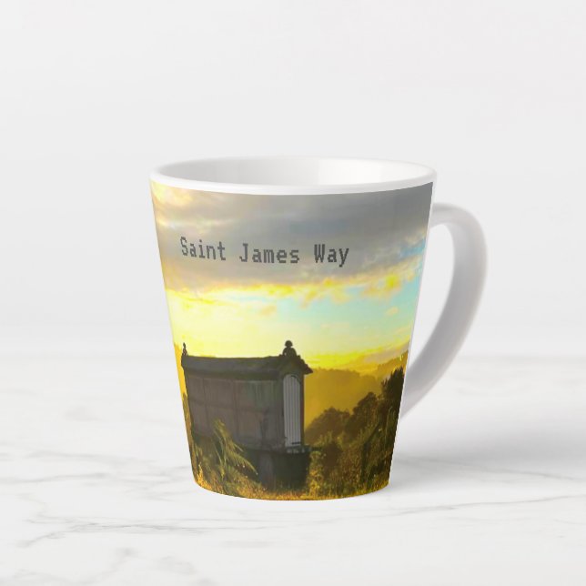 Latte Tasse Saint James Way (Angle droit)