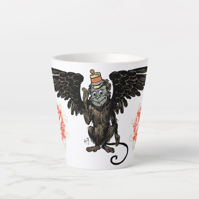 Latte Tasse singe ailé Classique Wizard of Oz (Devant)