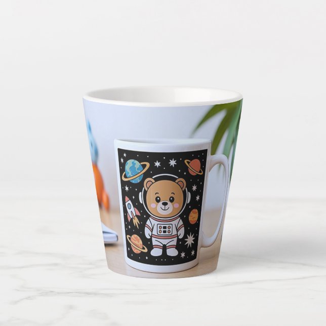 Latte Tasse Teddy Astronaute (Devant)