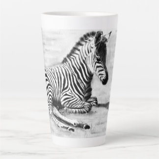 Latte Tasse Zèbre poulain
