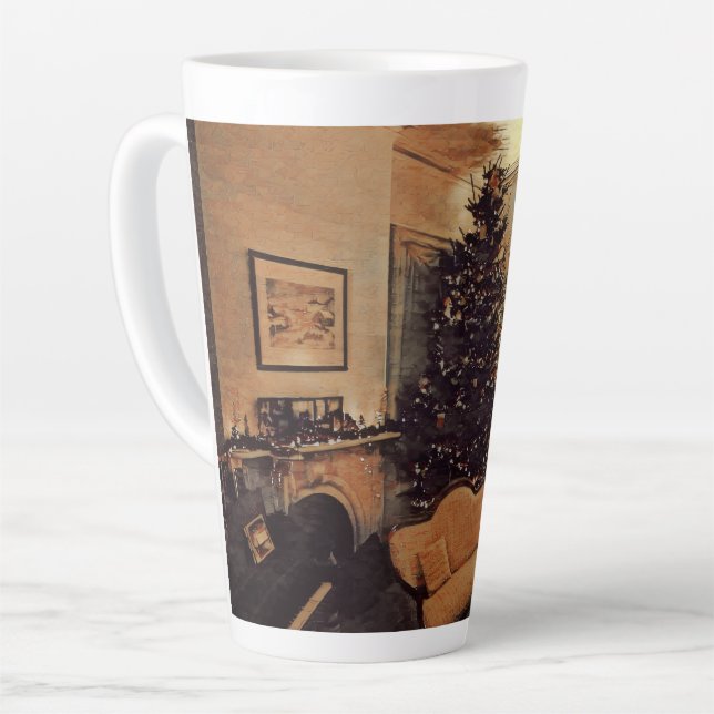 Latte Une tasse de Noël (Angle gauche)