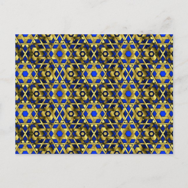 Lattice D'Or 6-6 Sm N'Importe Quelle Carte Postale (Devant)