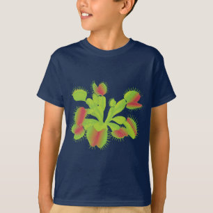 L'attrape-mouche de Vénus badine le T-shirt